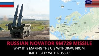 RUSSIAN NOVATOR 9M729 MISSILE  INF TREATY BREAKER [upl. by Luba]