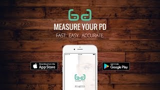 How to Measure PD Pupillary Distance using GlassifyMe App [upl. by Hogarth]