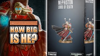 Mephiston Finally Gets A New 40k Model Unboxing amp Build [upl. by Wilona]