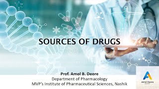 Sources of Drugs Medicines easy notes of Pharmacology [upl. by Benson]