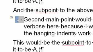 Working with Auto Numbering in Word [upl. by Cornish]