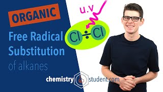 Free Radical Substitution of Alkanes ALevel Chemistry [upl. by Ayotaj792]