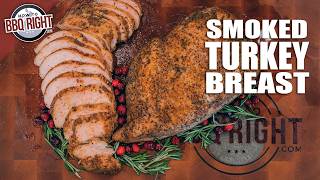 MeltinYourMouth Smoked Turkey Breast – Thanksgiving Turkey Made Easy [upl. by Ecidnac]