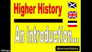 Introduction to Higher History [upl. by Cordeelia]