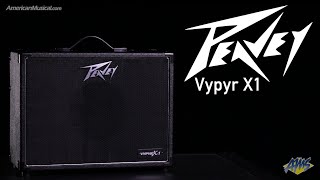 Peavey Vypyr X1 Guitar Bass and Acoustic Digital Modeling Amp  AmericanMusicalcom [upl. by Delogu]