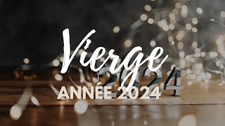 ♍️ VIERGE  ANNÉE 2024 🔮 GÉNÉRAL 🔮 MOIS PAR MOIS Tarot Horoscope Guidance [upl. by Aulea]