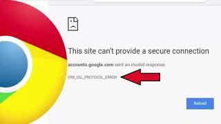 How To Fix ERR SSL PROTOCOL ERROR On Google Chrome [upl. by Legra344]