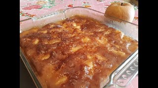 GÂTEAU aux POMMES CARAMÉLISÉ Hyper Facile et hyper gourmand [upl. by Charley975]