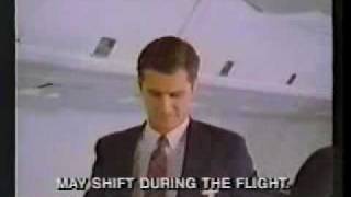 United Airlines OLD B767300 Safety Video [upl. by Araeic71]