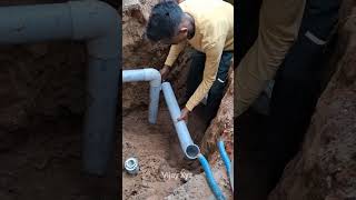 Plumbing Skills  Plumbing hacks  Pvc Pipe Repair Tips  Vijay Xyz [upl. by Tierney]