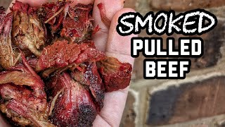 How to Make Smoked Pulled Beef in the Weber Kettle [upl. by Prince636]