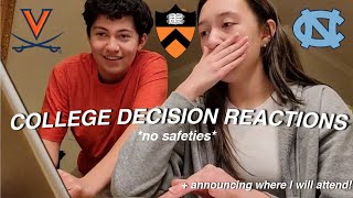 COLLEGE DECISION REACTIONS 2024 amp where I decide to attend [upl. by Bum]