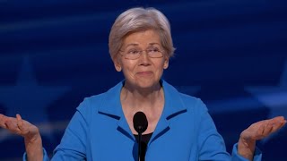 Elizabeth Warren full speech at 2024 DNC Aug 22 2024 [upl. by Aitak539]