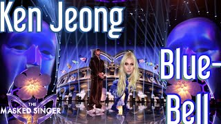 Ken Jeong Thinks Bluebell Could Be Taylor Momsen  The Masked Singer USA Season 12 Ep 4 [upl. by Akialam]