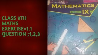 class9th maths  exercise 11  question 123 [upl. by Leerzej]