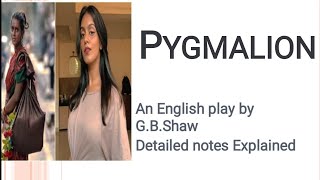 Pygmalion play by GBShaw summary in Tamil [upl. by Nahpets]