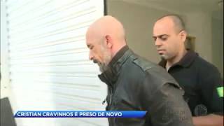 Cristian Cravinhos é preso por agressão e porte de arma [upl. by Gniy919]