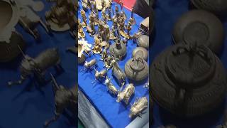 World famous Dhenkanal metal handcraft dhenkanal art shorts mela [upl. by Yajnas]