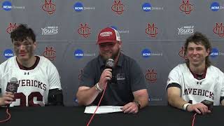 INTERVIEWS Mens Lacrosse RMAC Tournament Semifinals May 4 2023 [upl. by Eimia]