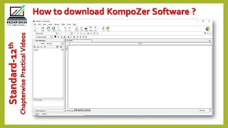 How to download kompoZer Software [upl. by Nigle]