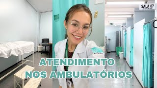 MEDVLOG 6° PERÍODO 02  Atendendo nos ambulatórios de cardiologia pediatria e cirurgia geral [upl. by Evelc]