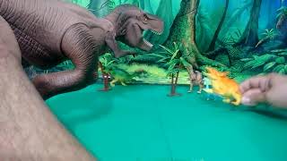 Brincando com Dinossauros o ataque do Rex [upl. by Armilla874]