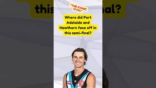 Port Adelaide vs Hawthorn 2024 AFL SemiFinal Quiz Challenge ⚡🏉 [upl. by Madden277]