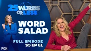 Ep 61 Word Salad  25 Words or Less Game Show  Full Episode Colton Dunn vs Mary McCormack [upl. by Hollinger576]