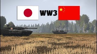 Arma 3 movie  WW3  JAPAN ARMY vs CHINA [upl. by Etteniuqna]