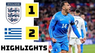 🔵 England vs Greece 12 goals amp Extended HIGHLIGHTs UEFA Nations [upl. by Leggat]