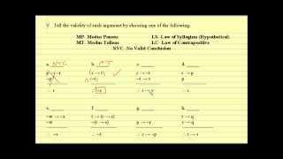 Logic Argument Forms  Rules of Inference [upl. by Downe]