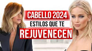 CABELLO 2024 que te QUITARÁ 10 AÑOS de Encima  TODO lo que se USARÁ  2024 Hair Trends [upl. by Ahsaf]