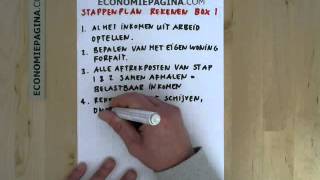 Stappenplan box 1 Economiepaginacom [upl. by Ainessej100]