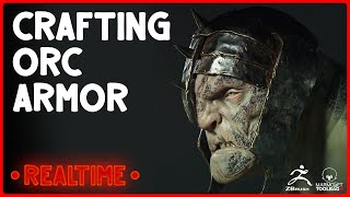 Orc Armor Modelling TUTORIAL  ZBRUSH to MARMOSET [upl. by Wynnie610]