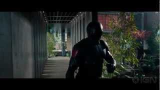 GI Joe Retaliation  quotJinx vs SnakeEyesquot Clip [upl. by Aidualk]