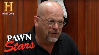 Pawn Stars The Five Sharps quotStormy Weatherquot Record  History [upl. by Yedarb]