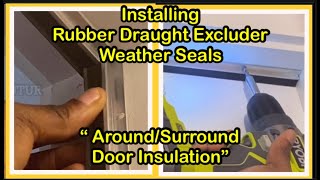 quotSoundproof amp Insulate Seal Your Door with Rubber Draught Excluders for Perfect Acoustic Insulation [upl. by Tram]