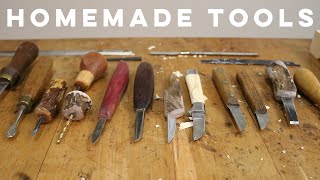 Homemade Whittling Knives and Gimlets [upl. by Weinreb]