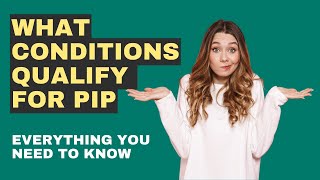 What conditions qualify for PIP Dont say the wrong thing [upl. by Clein]