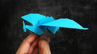 How to make an Origami Flapping Dragon [upl. by Asital]