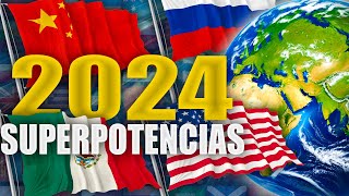 Las 15 Superpotencias del Mundo 2024 🏦 🌎 [upl. by Varhol]