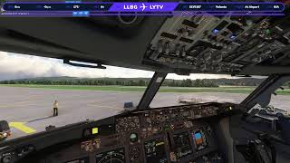 MSFS LIVE 🔴  Tel Aviv  Tivat PMDG Boeing 737800  Vatsim  EL AL Virtual  Sundor Airlines [upl. by Brainard167]