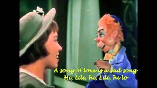 quotHi Lili hi Loquot  LESLIE CARON Lyrics on [upl. by Rebecka286]