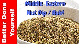 How to Make Homemade Middle Eastern Dukkah Spice Mix Recipe [upl. by Cohen]