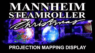 Mannheim Steamroller Christmas House Projection Mapping Live Display [upl. by Genni]