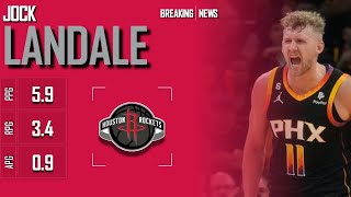 HOUSTON ROCKETS Jock Landale ᴴᴰ [upl. by Carri171]