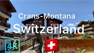 Crans Montana Switzerland 4k [upl. by Haiel]