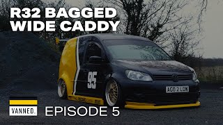 R32 Bagged Wide Caddy  Episode 5 [upl. by Ycniuq73]