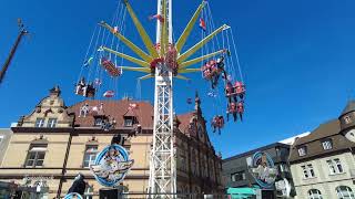 Fly Over  Piontek Offride Oster Kirmes Herford 2022 [upl. by Llennoj539]