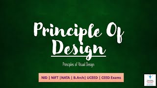 Principles of Design  What is Principle of Design [upl. by Aholla]